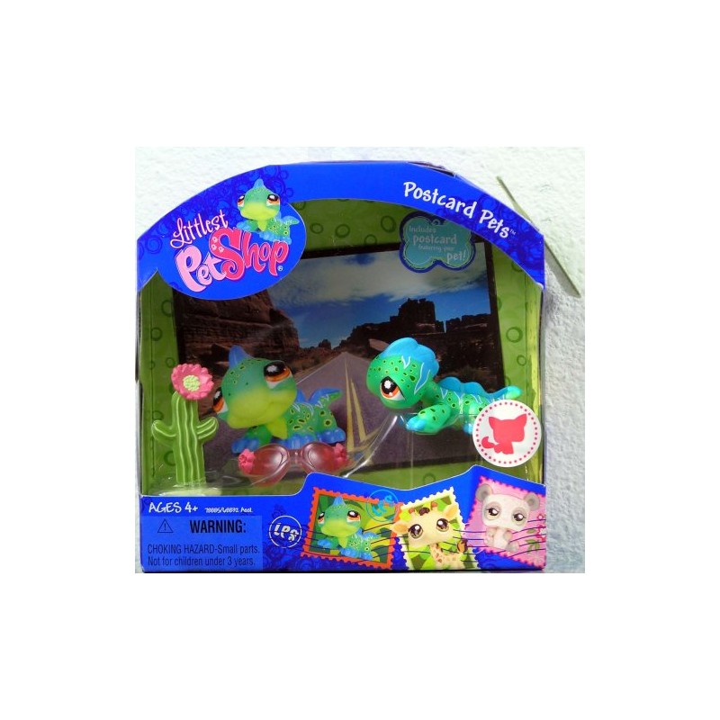 Littlest Pet Shop Postcard Pets Iguana