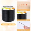 Black Elastic Stretchy String , Paxcoo Stretch Bead Cord for