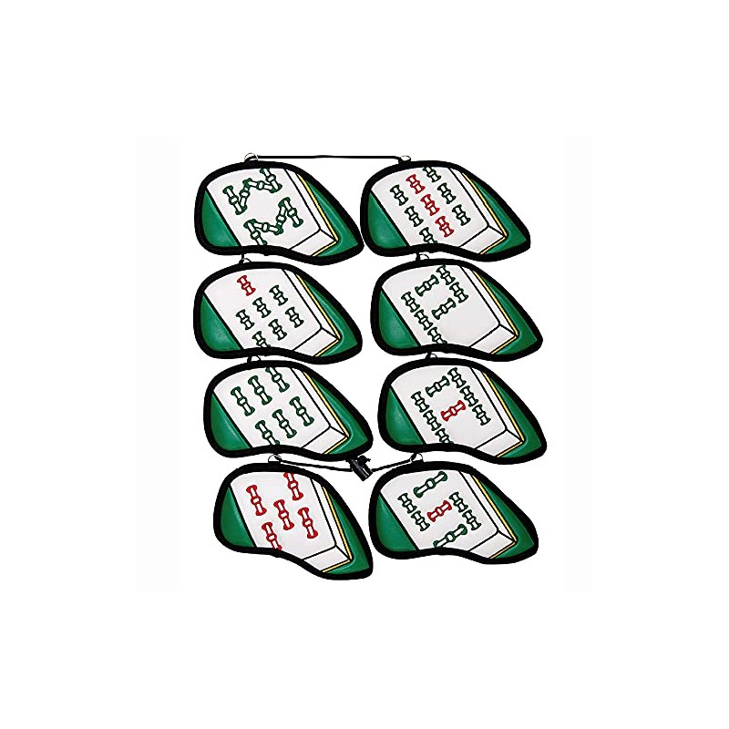 Linkx Mahjong Iron Cover, Set of 8, Index (Saws), Head