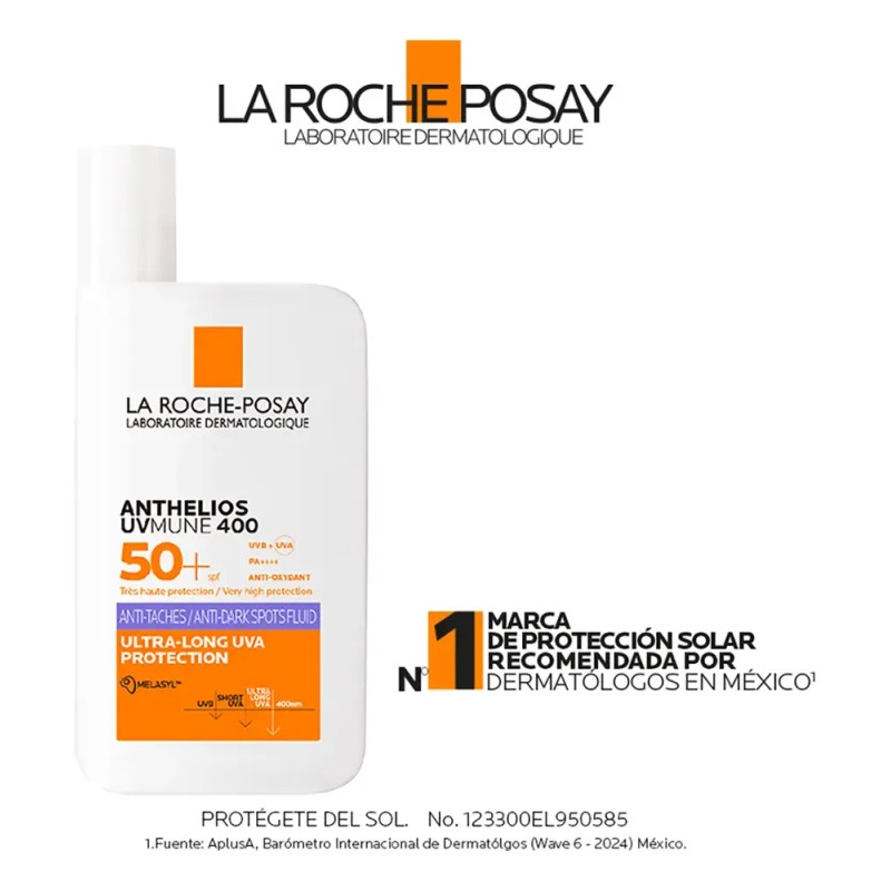La Roche Posay Anthelios UVMUNE400 Fluido Antimanchas SPF50