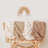 2Pcs Muslin Bassinet Sheet Fitted Bassinet Sheets Set,Comfortable Bed Sheet