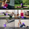 AUNEK 23cm Soft Pilates Ball, 9-Inch Anti-Burst Small Exercise Ball,