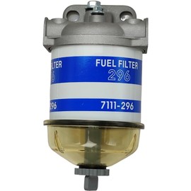 XYZIL Fuel Filter Assembly Plastic Bowl C7NN9162B C5NE9165C for Ford Tractor 2610 3610 4610 2000 3000 4000 5000 for Massey Ferguson 50 65 135 150 165 174 180 230 235