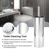 Household Stainless Steel Toilet Brush Cleaner Set Bathroom Cleaning Kit