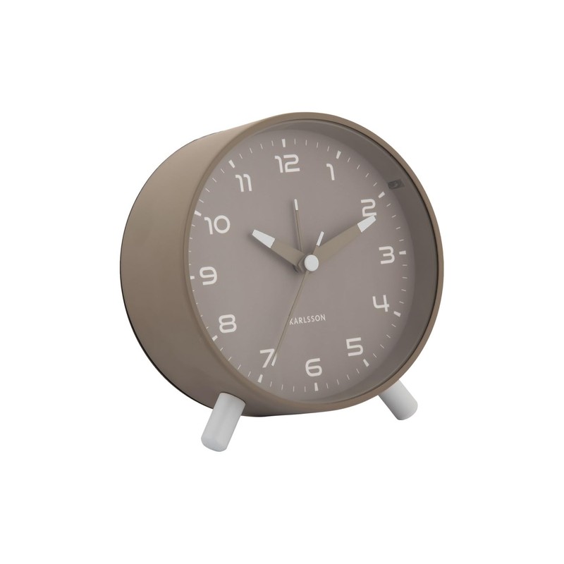 Karlsson Alarm Clock Orgullo Dark Grey