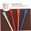 WOONEKY Quality Material Leather Smear Glue Spreader 6pcs Handheld Glue