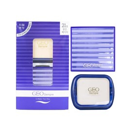 Rapine Geo Sempre C Water Two Way No. 21 Light Beige 10.5g Refill Built-in / 라피네 지오 셈프레 C 워터 투웨이 21호 밝은 베이지 10.5g 리필내장