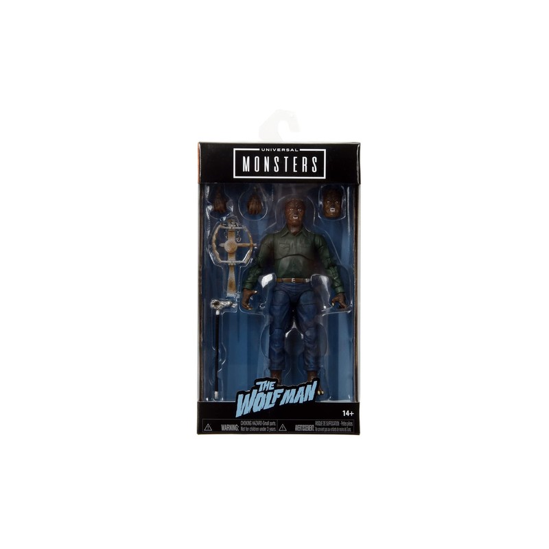 WOLFMAN 6" DELUXE COLLECTOR FIGURE