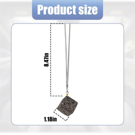 HZEL Bling Car Rear View Mirror Pendant, Creative Rhinestone Vehicle Hanging Dice Charms with Dots, Diamond Automotive Interior Rearview Swinging Ornament Accessories, Universal Fit (Gray)