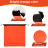 Safety Flag Set - 6 Bright Orange Mesh Warning Flags,