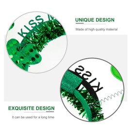 Minkissy 2pcs Patrick's Day Headband Irish Headband for Festival Decor Patrick's Day Party Headdress
