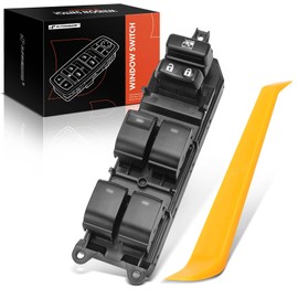 A-Premium Master Power Window Switch Compatible with Toyota 4Runner 2010 2011 2012 2013, Front Left Driver Side