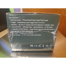 MRSCRET WiFi track camera 4k 60MP night vision Ip66 waterproof 120°SEALED