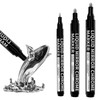 HTVRONT Silver Liquid Mirror Chrome Marker 3PCS - Paint Pen