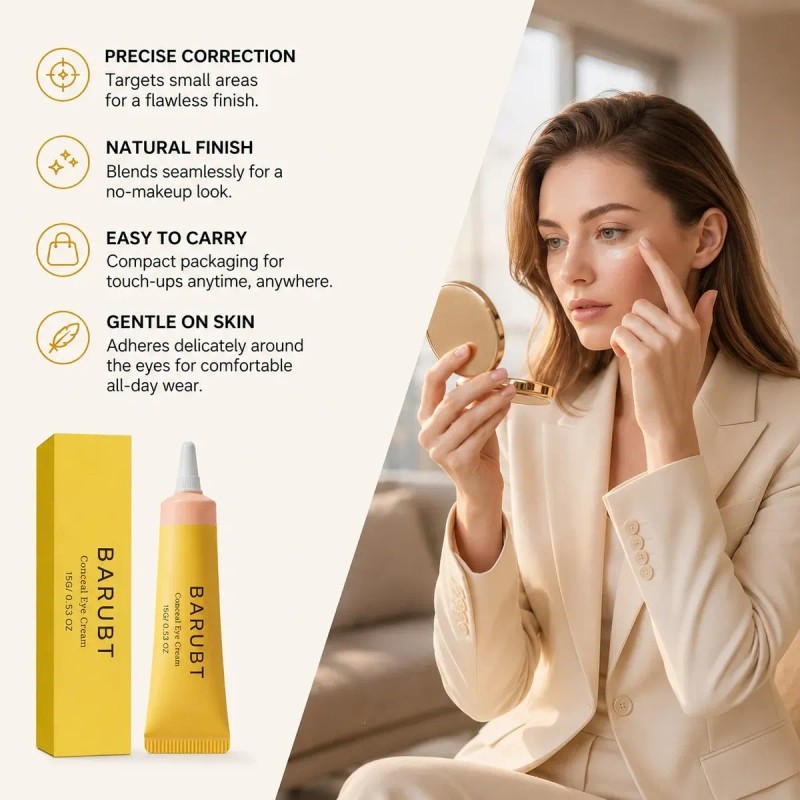 Corrector Para El Contorno De Los Ojos, Iluminador Natural,