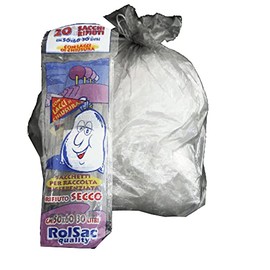 Rolsac - Cagliplast 10062 Rotolo Q.TY con Busta Esterna, Grigio/Trasparente, 50X60 cm, 200 gr, 20 Pezzi