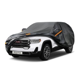 kayme Kayme 7 Layers SUV Car Cover Custom Fit for GMC Acadia (2007-2025) Waterproof All Weather for Automobiles, Outdoor Full Cover Rain Sun UV Protection.