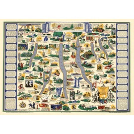 1000 Piece Adult Jigsaw Puzzle | 1962 | Finger Lakes Region of Central New York | Hand Made | Jigsaw Puzzle Game