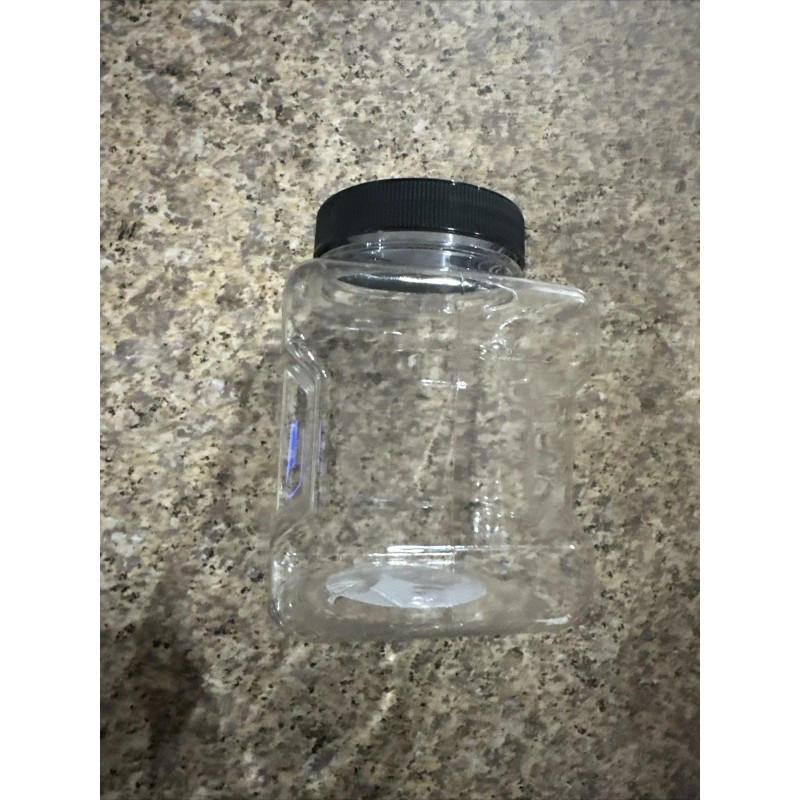 Tool Shop 2-Tool Shop Plastic 16 Oz Parts,Nails Storage Clear