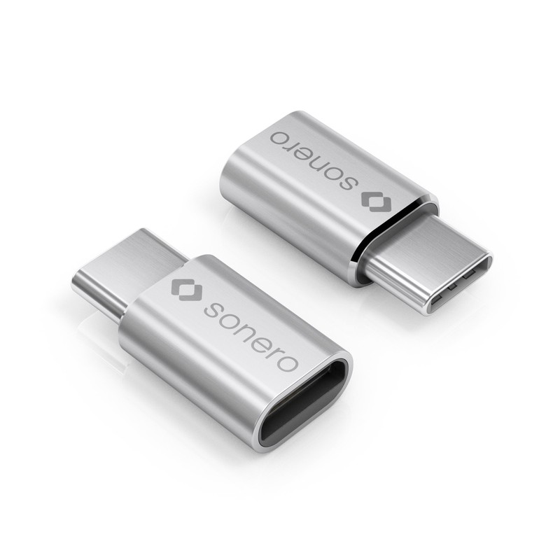 Sonero U – USB Plug silver alu/silber