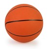 Aoneky Indoor/Outdoor Mini Rubber Basketball with Pump - Pack of