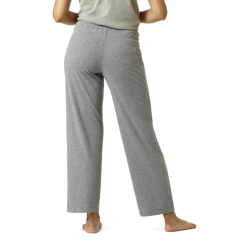 HUE Women's SleepWell Basic Printed Knit Performance Sleep Pajama Pant,