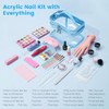 Nail Kit for Beginners with Everything: Professional Acrylic Powder Liquid