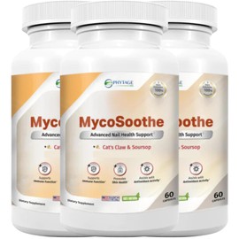 Phytage Labs MycoSoothe Advanced Hair, Skin, Nail & Immunity Support Formula - 3 Pack Capsules