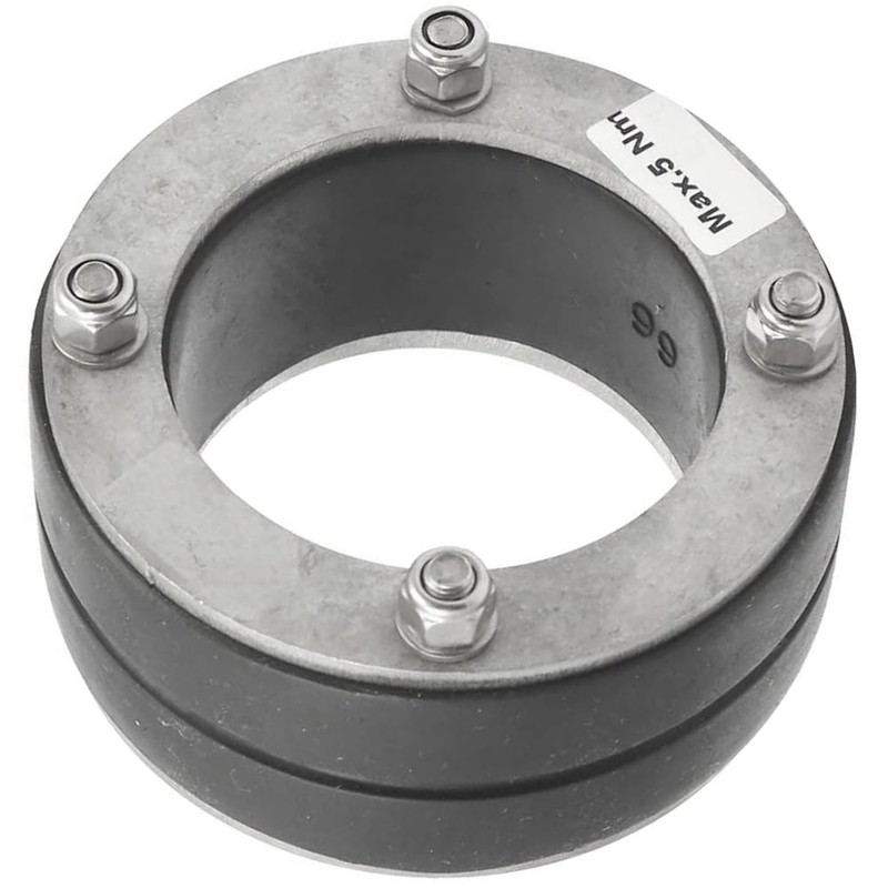 WITTKOWARE 100 mm wall feedthrough (ring space seal) for 1
