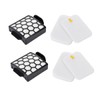 2 Foam Filter + 2 Hepa Filter Replacement for Shark