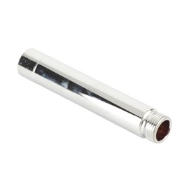 4 Inch Shower Extension Tube Stainless Steel Round Shower Pipe Chrome Plating Hand Shower Extender for Bathroom Accessories