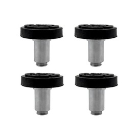 4X 45mm Car Lift Rubber Tray Heightening Feet Plus High Leg Pads Shaft Diameter