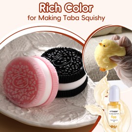 LET'S RESIN Silicone Pigment Dye for Taba Squishy, 16 Colors Opaque Pigment Paste for Silicone Rubber Mold Making, Vibrant Colorant for Squishy Maker Coloring
