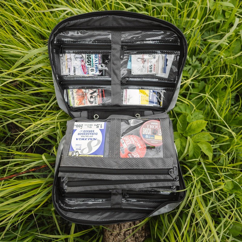 Raprance Soft Plastic Bait Storage Bag 6 Soft Bait Binder