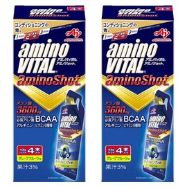 Amino Vital Amino Shot Amino Acid 3600mg Grapefruit Flavor 4 Pieces, 2 Pieces, 172g / 아미노바이탈 아미노샷 아미노산 3600mg 자몽 맛 4개입, 2개, 172g