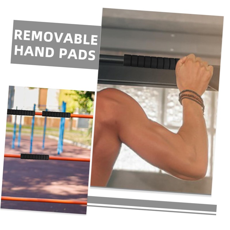 Sosoport Pull-up Bar Handle Pads Pcs Removable Washable Anti-Slip Sponge