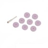 Silverline 675196 Aluminium Oxide Grinding Disc, 9-Piece