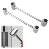 Hinges Gap Adjusting Wrench, Double-head Door Hinge Repair Tool, Upgraded