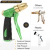 STYDDI Heavy Duty All Metal Adjustable Garden Hose Nozzle, Heavyweight