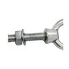 M6 x 40mm Lifting Long Eye Bolt Longshank with Full