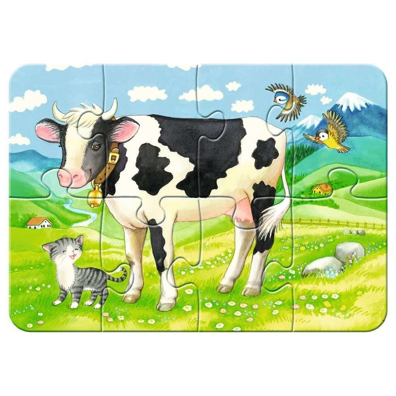 Ravensburger 07077 07077-my First Puzzles: Our Favourite Animals Children's Puzzle