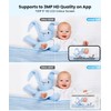 2K Baby Monitor with Camera and Night Vision, Video Baby