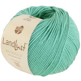 LANA GROSSA Landlust Cotton | Classic Organic Cotton Yarn, Gots Certified | Hand Knitting Yarn Made of 100% Cotton (Organic) | 50 g Wool for Knitting & Crocheting | 115 m Yarn