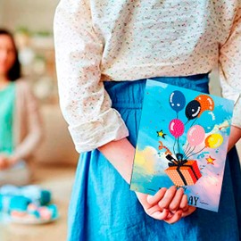 CAYUDEN Diamond Painting Happy Birthday Cards, 8 Packs 5D Diamond Greeting Cards Kits for Adults DIY Diamond Art Birthday Cards with Envelopes Birthday Gifts for Families, Friends, Partners