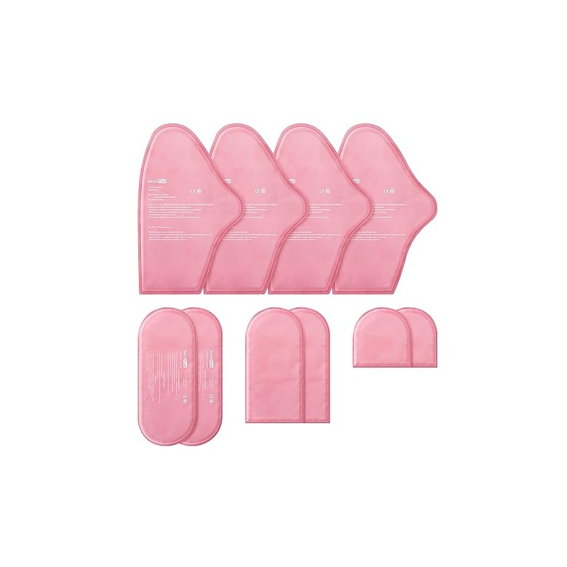 SuzziPad Replacement Ice Gel Packs for Cold Therapy Gloves and