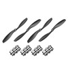 uxcell RC Propellers CW CCW 8045 8x4.5 Inch 2-Vane Fixed-Wing