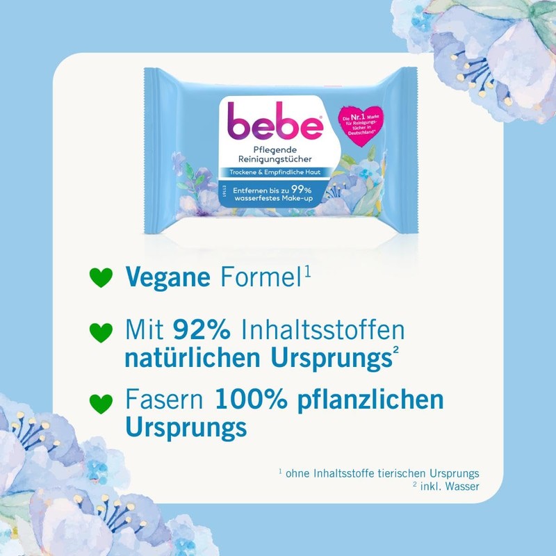bebe Face Care Routine Set, Cleansing and Care