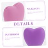 6 Piezas Estuche Para Brochas De Maquillaje De Silicona Fundas