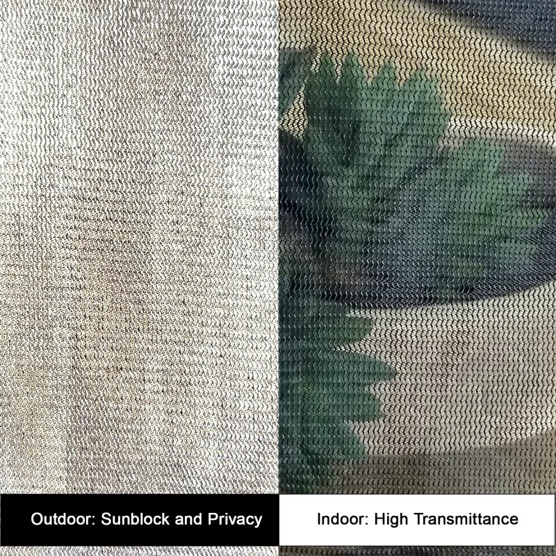 Solar Window Screen Mesh, Anti-UV Solar Screen Fabric Replacement 53"