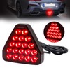 Car LED Rear Light Triangle High Position Third Brake Light
